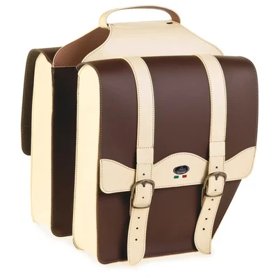 Afbeelding van Monte Grappa Dubbele tas 17L Cruiser Vintage cream/T.DiMoro