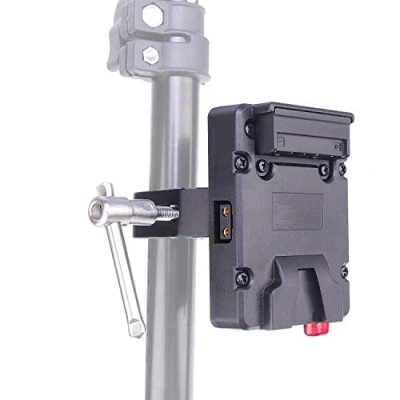 Afbeelding van Fotga Mini Nano V Lock Mount batterijvoedingsplaten adapter in zakformaat met D Tap &amp; Super Klem