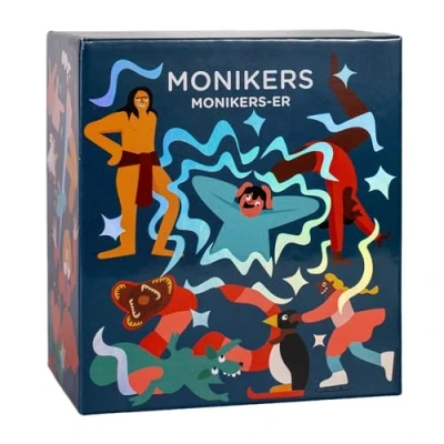 Afbeelding van CMYK Monikers: Monikers er Een feestspel dat je intelligentie respecteert, 17 jaar +