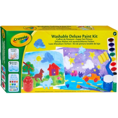 Afbeelding van Crayola Deluxe Luxe Afwasbare Verfset