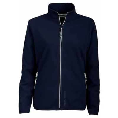 Afbeelding van Pro x Elements Fleecevest Britta Dames Polyester Navy Maat 44