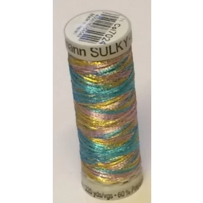 Afbeelding van Gutermann Sulky Metallic (voor machine borduurwerk) draad 200m 7024