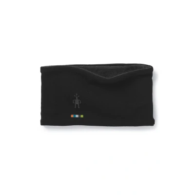 Afbeelding van Hoofdband Smartwool Unisex Thermal Merino Reversible Headband Black Charcoal Heather