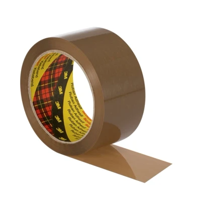 Afbeelding van Verpakkingstape Scotch 371 50mmx66m bruin PP 6 rollen