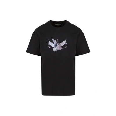 Afbeelding van Upscale by Mister Tee VIVE LA Liberte Tshirt print, Heren, Maat: Large, Black