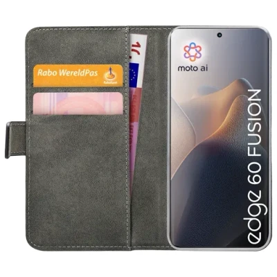 Afbeelding van Mobilize Classic Gelly Wallet Book Case Motorola Edge 60 Fusion Black