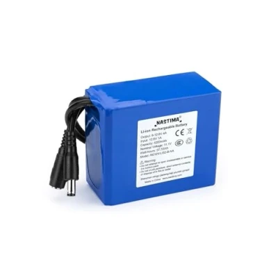 Afbeelding van NASTIMA DC 12V 5200mAh Lithium ion oplaadbare batterij voor draadloze camera, camcorder, MP3 speler, lichaamselektronica