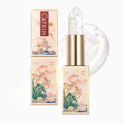 Afbeelding van CATKIN Moonlight Lip Balm, Parelmoer Lippenbalsem, Speciale formule met Vitamine E, Intensief Hydraterend voor droge lippen,Getinte Lipgloss Natuurlijke Dagelijkse Lipverzorging (3.3g)