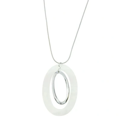 Afbeelding van Behave Klassieke ketting met schelpen hanger