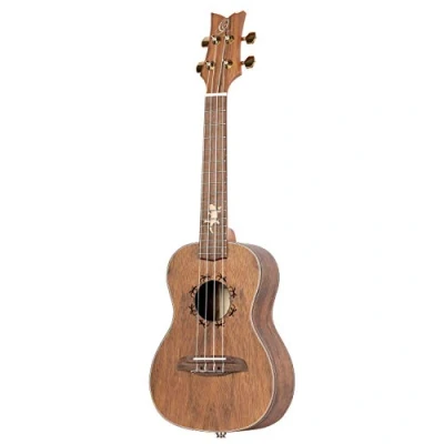 Afbeelding van Ortega Lizard CC GBL Series Left handed concert Ukulele linkshandige E/A ukelele met gigbag