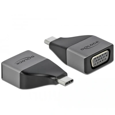 Afbeelding van Delock USB Type C™ Adapter zu VGA (DP Alt Mode) 1080p kompaktes