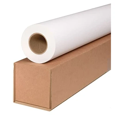 Afbeelding van Rol snijpatroonpapier, 91,4 cm x 70 m, 50 g/m², licht transparant en stabiel, voor het pauzeren, construeren aanpassen van snijpatronen, Made in Germany