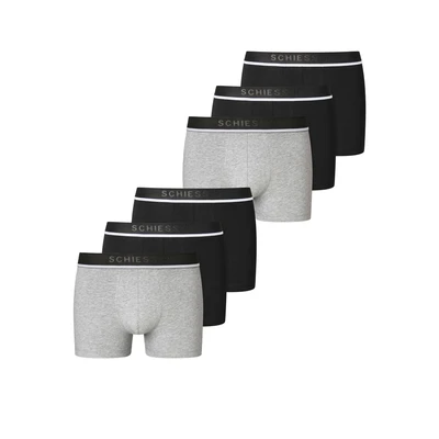 Afbeelding van SCHIESSER Boxershorts &#039; 95/5 Organic Cotton grijs gemêleerd