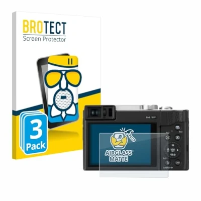 Afbeelding van BROTECT Screenprotector voor Panasonic Lumix DC TZ96 Folie Beschermfolie Beschermglas matte (3 Stuks)