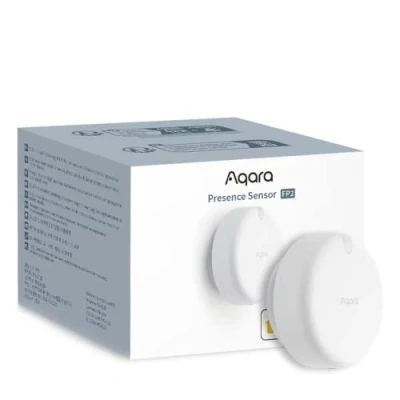 Afbeelding van Aqara Aanwezigheids Sensor FP2, mmWave Radar bekabelde Beweging Sensor, zonepositionering, multi persoon &amp; val detectie, hoge precisie, ondersteunt HomeKit, Alexa, Google Home en Assistant