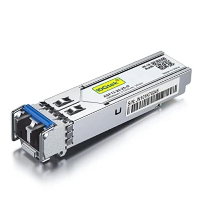 Afbeelding van 1G SFP LX LC Singlemode Module 10km, 1000Base Mini Gbic Transceiver Compatible for Cisco GLC LH SMD, Meraki, Ubiquiti UniFi UF SM 1G, Mikrotik, Netgear, D Link, TP Zyxel and more