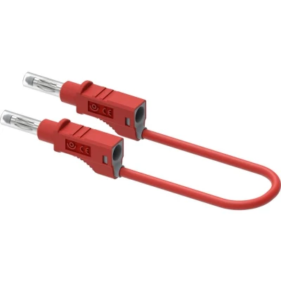 Afbeelding van Electro PJP 2211/600V CD1 50R Meetsnoer Bananenstekker 50 cm Rood 1 stuk(s)