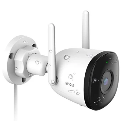 Afbeelding van Wifi buitencamera, Imou 1080p beveiligingscamera met AI menselijke bewegingsdetectie, IP67 dompelbestendig en stofdicht, 30 m nachtzicht, compatibel Alexa