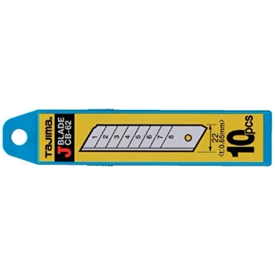 Afbeelding van Tajima reservemessen 22 mm, box à 10 stuks voor LC620, 1 stuks, TAJ 21557