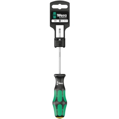 Afbeelding van Wera kraftform plus schroevendraaier met smalle sleufkop sleuf 3 x 100mm
