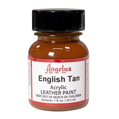 Afbeelding van Angelus leerverf English Tan 29,5ml