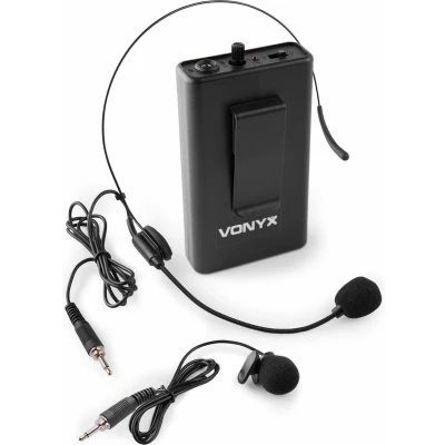 Afbeelding van Vonyx BP12 bodypack met headset voor UHF systemen 864.500 MHz