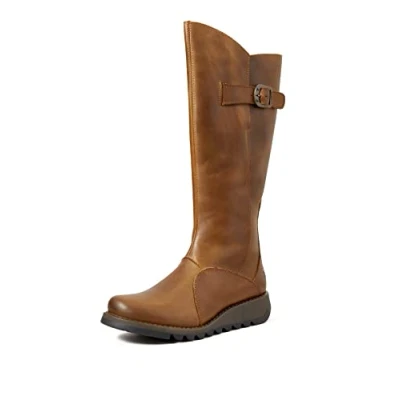 Afbeelding van FLY London Dames MOL 2 Chukka Boots, Bruin Camel, 38 EU