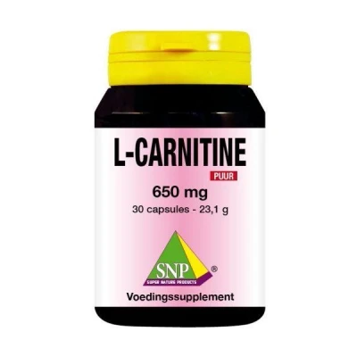 Afbeelding van SNP L Carnitine 650 mg puur 30 capsules