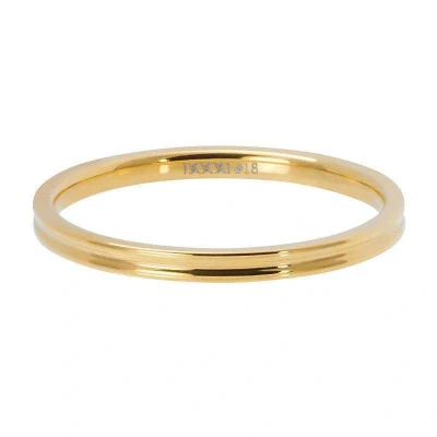 Afbeelding van Small ribbed iXXXi Vulring 2 mm 21 / Gold