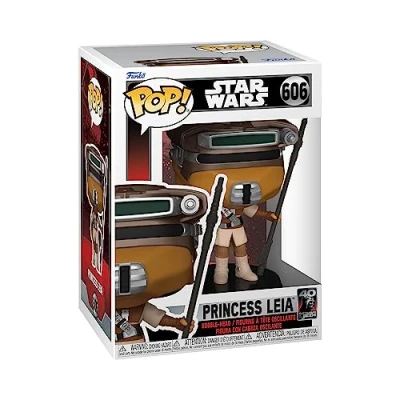 Afbeelding van Star Wars: Return of the Jedi 40th Anniversary Funko Pop Vinyl: Leia Boushh