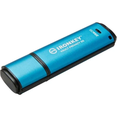 Afbeelding van Kingston Technology IronKey Vault Privacy 50 USB flash drive 256 GB Type A 3.2 Gen 1 (3.1 1)