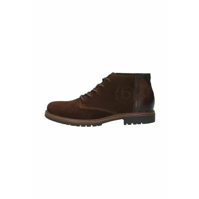 Afbeelding van bugatti Veterboots, Heren, Maat: 40, Braun Veloursleer
