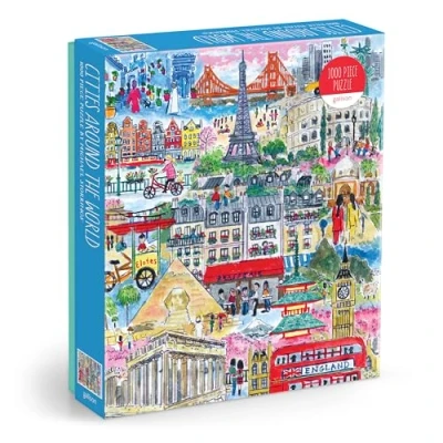 Afbeelding van Michael Storrings Cities Around the World 1000 Piece Puzzle