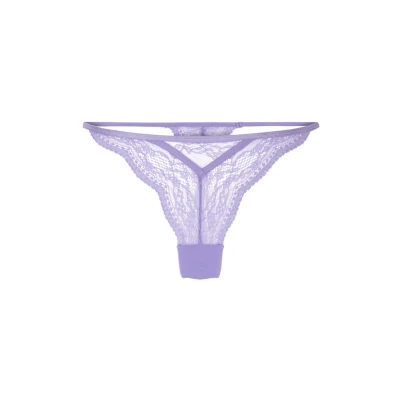 Afbeelding van Hunkemöller Dames Lingerie String Isabelle Paars maat XS