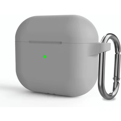 Afbeelding van AirPods 3 hoesje TPU Slim fit series Lichtgrijs Optimale bescherming voor jouw