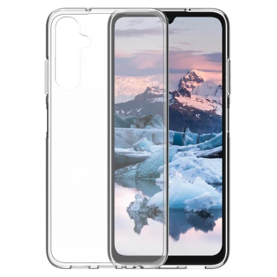 Afbeelding van Samsung Galaxy A05s Hoesje Gerecycled Siliconen en TPU (zacht) dbramante1928 Backcover/Softcase Transparant Telefoonhoesje