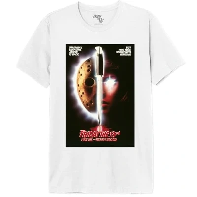 Afbeelding van Friday the 13TH T shirt heren, Wit, XXL