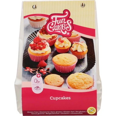 Afbeelding van FunCakes Mix voor Cupcakes Glutenvrij Bakmix 500g