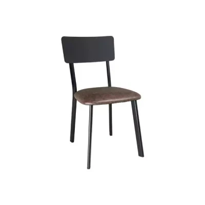 Afbeelding van Bolero vintage stoel mokka (4 stuks)