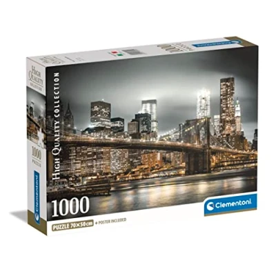 Afbeelding van Clementoni High Quality Collection Puzzel New York Skyline 1000 Stukjes