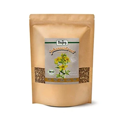 Afbeelding van Biojoy BIO Sint Janskruid thee (500 g), gedroogd en gesneden (Hypericum perforatum)