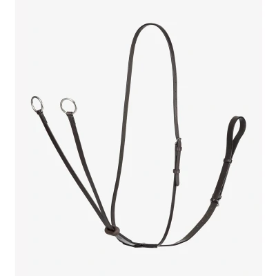 Afbeelding van LeMieux Martingaal Arika Running Bruin/Zilver Cob
