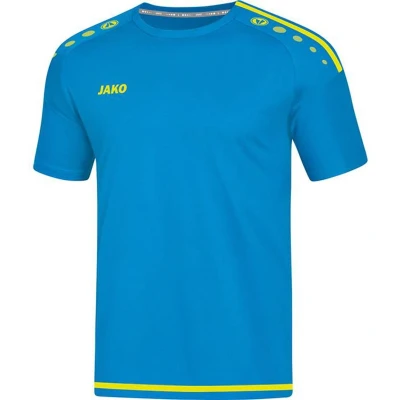 Afbeelding van Shirt Striker 2.0 KM JAKO blauw/fluogeel / XL