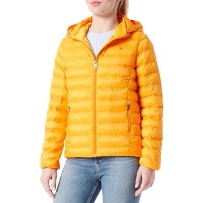 Afbeelding van Tommy Hilfiger Gewatteerde jassen voor dames, Rijke oker, L
