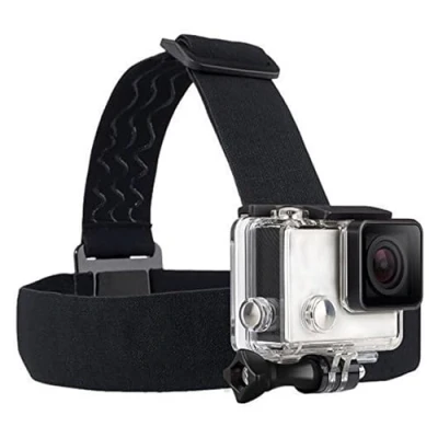 Afbeelding van TEKCAM Verstelbare hoofdband voor GoPro Hero 12 11 10 9 8 / Apeman AKASO Crosstour Campark Action Sports Outdoor camera accessoires houder