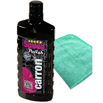 Afbeelding van carron® Originele Speed Polish autopolitoer voor eenvoudig en snel polijsten de beste hoogglans op autolak, polijsten, auto onderhoud, lakverzegeling in set met polijstdoek, made