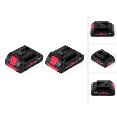 Afbeelding van Bosch accustartset 18V met 2x ProCORE18V 4.0Ah accu ( 1600A016GB )