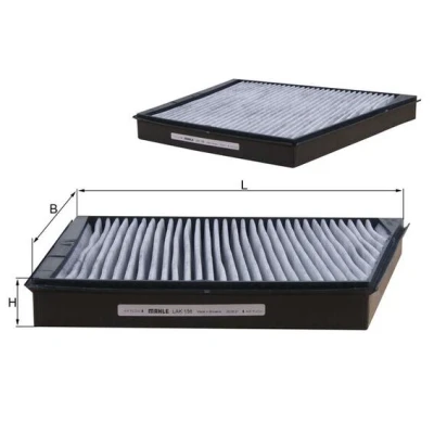 Afbeelding van Mahle Original Interieurfilter LAK 156