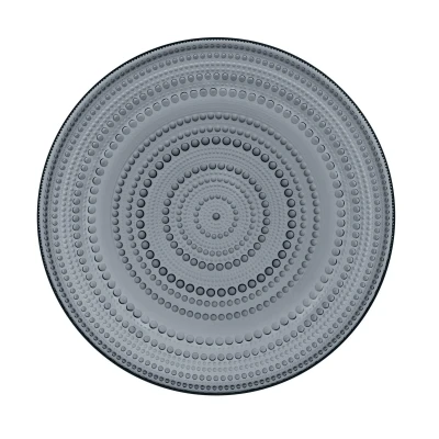 Afbeelding van Iittala Onderbord Kastehelmi Donkergrijs ø 31.5 cm