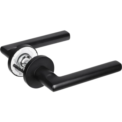 Afbeelding van Deurklink Impresso Redhill (Aluminium, Zwart)